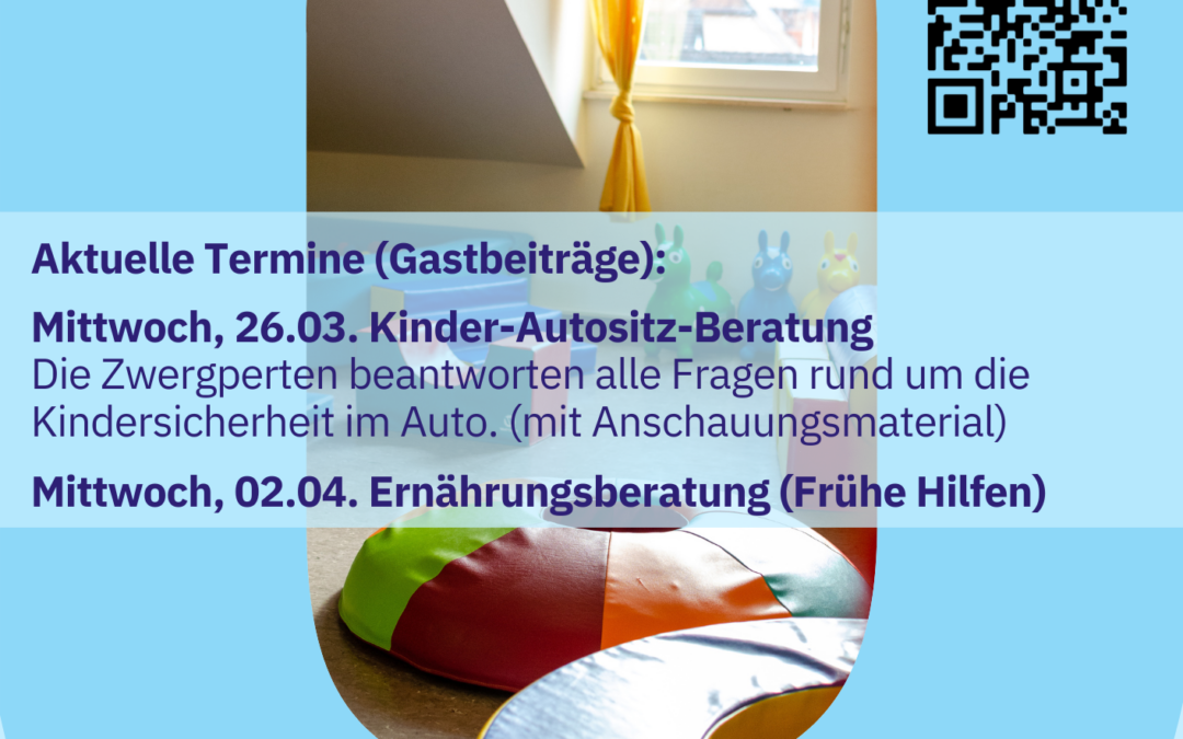 Babys in Bewegung – offener Babytreff im evangelischen Familienzentrum Q21