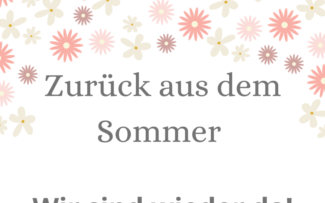 Urlaubsmodus beendet – das QUER ist zurück!