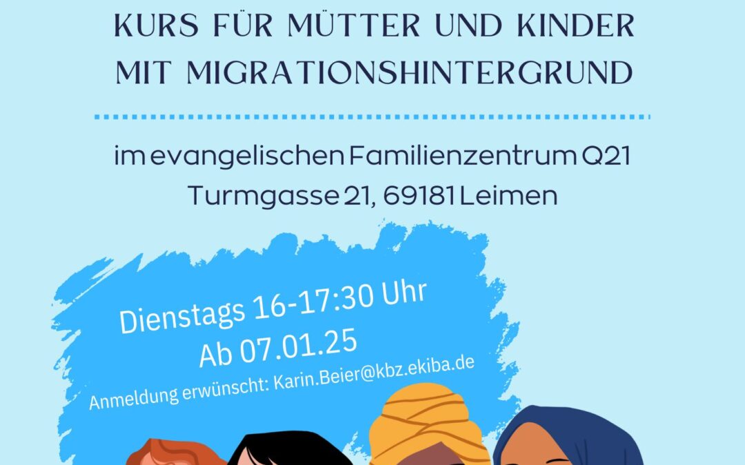 Stärke im Alltag – Deutschkurs für Mütter und Kinder