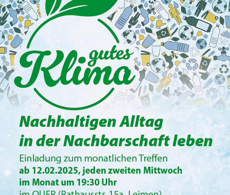 Ein neues Projekt: Gutes Klima