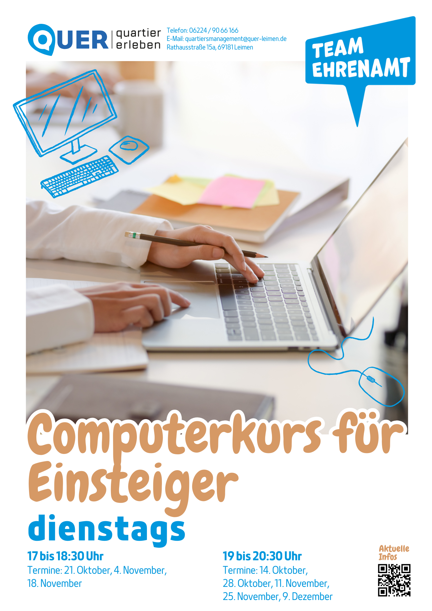 Computerkurs Oktober, November, Dezember 2025