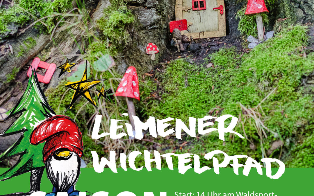 Saisoneröffnung auf dem Leimener Wichtelpfad