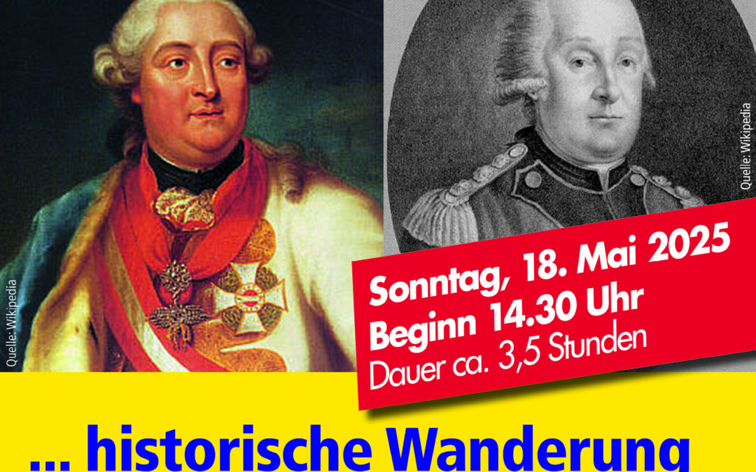 Auf den Spuren der Prinzen…