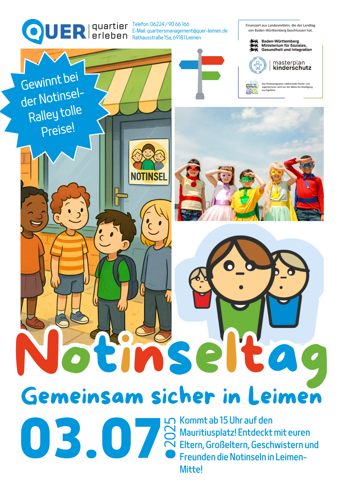 Notinseltag – Plakat