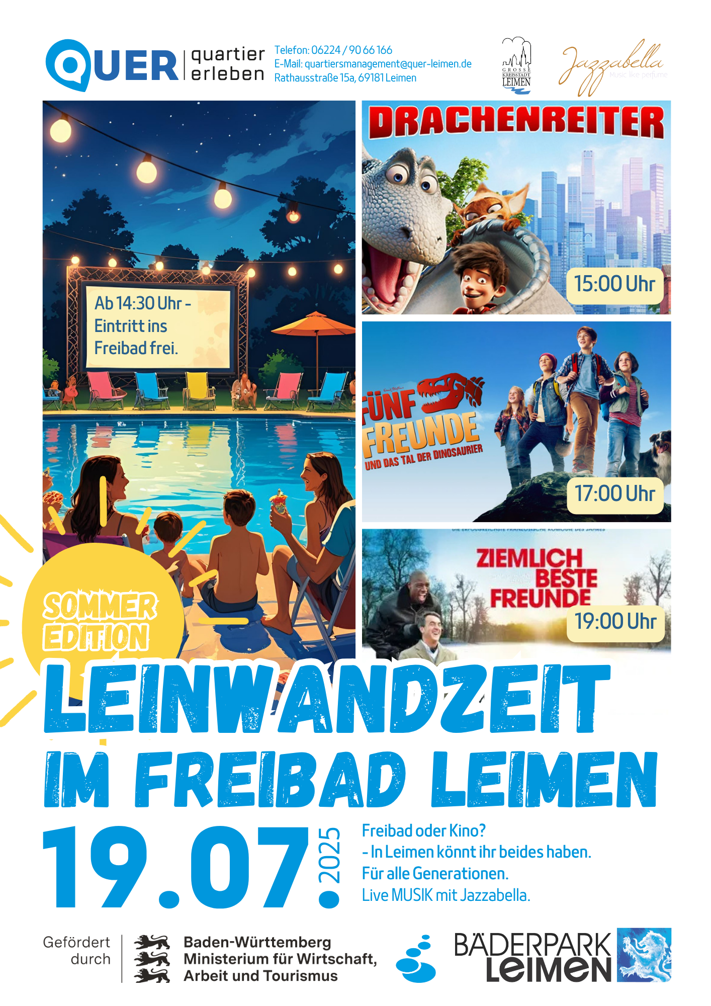 Leinwandzeit_Summer Edition_Plakat_final