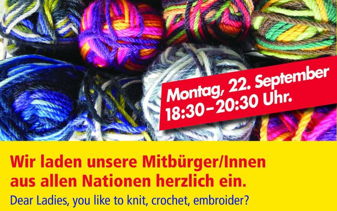 Interkultureller Handarbeitstreff – Lokale Agenda Leimen