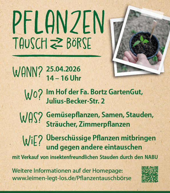 Pflanzentauschbörse | Leimen Legt Los